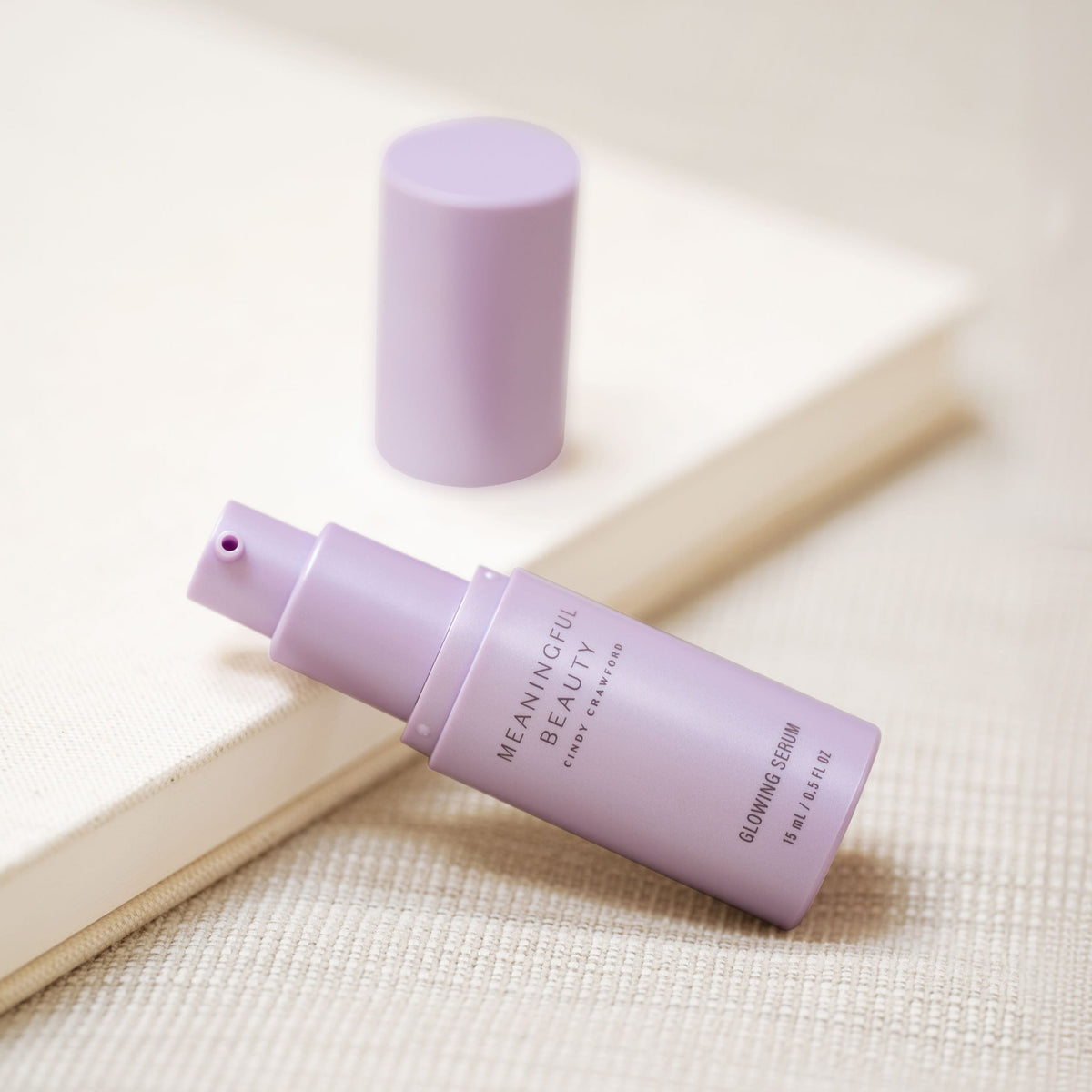 Lifestyle photo of Glowing Serum in use