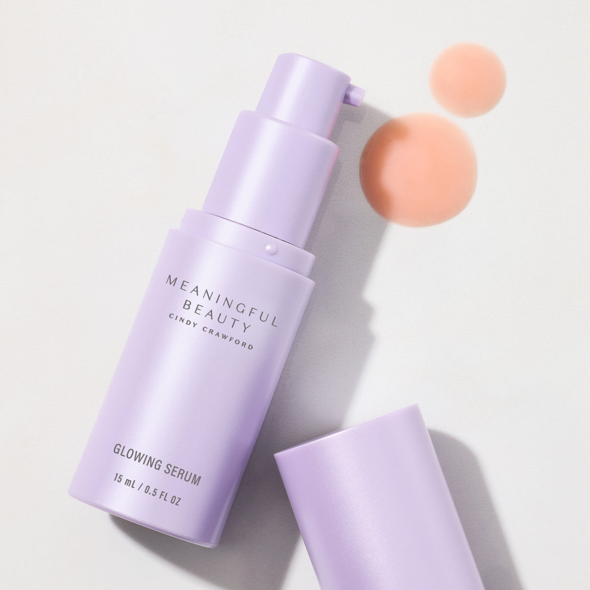 Second lifestyle photo of Glowing Serum in use
