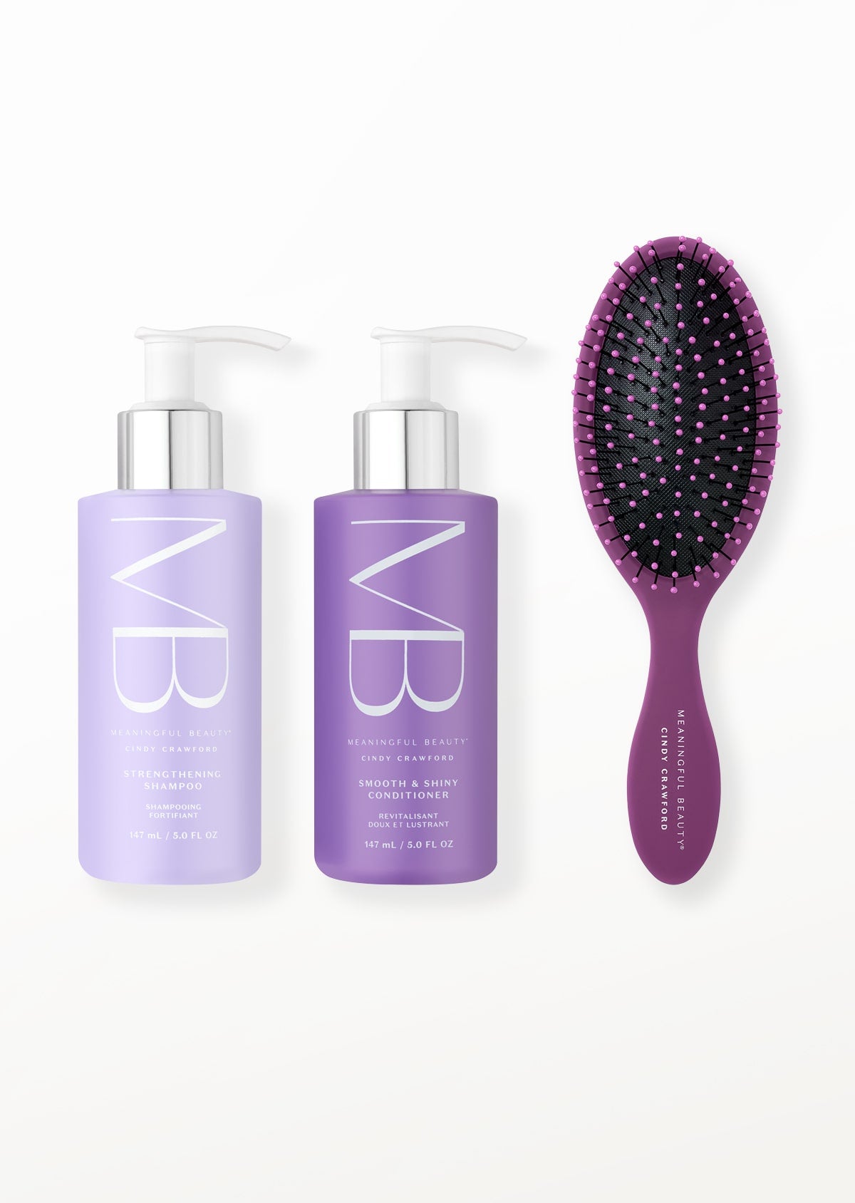 2-Piece Essentials Haircare System + FREE Detangling Hair Brush