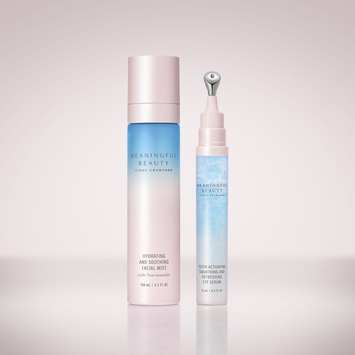 Free gift duo: Hydrating and Soothing Facial Mist and Youth Activating Smoothing and Refreshing Eye Serum