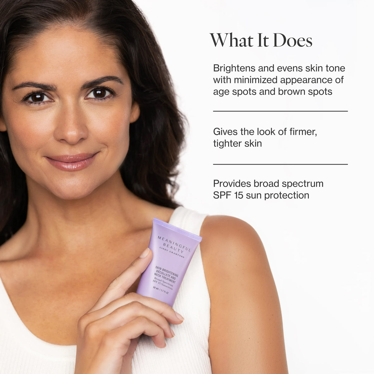 Skin Brightening Décolleté and Neck Treatment