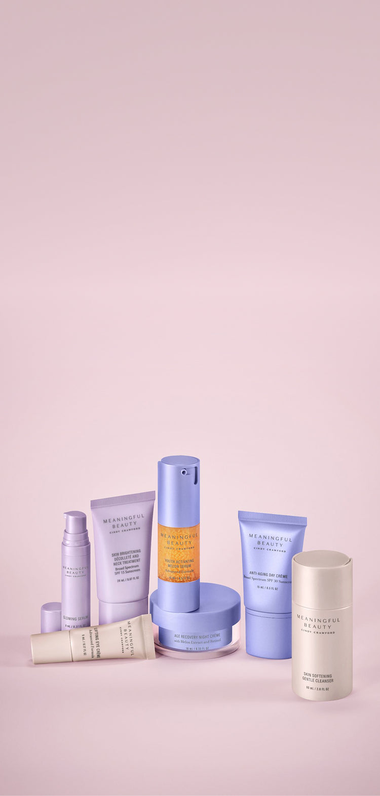 Image of Meaningful Beauty 7-Piece Deluxe Face & Neck Skincare System