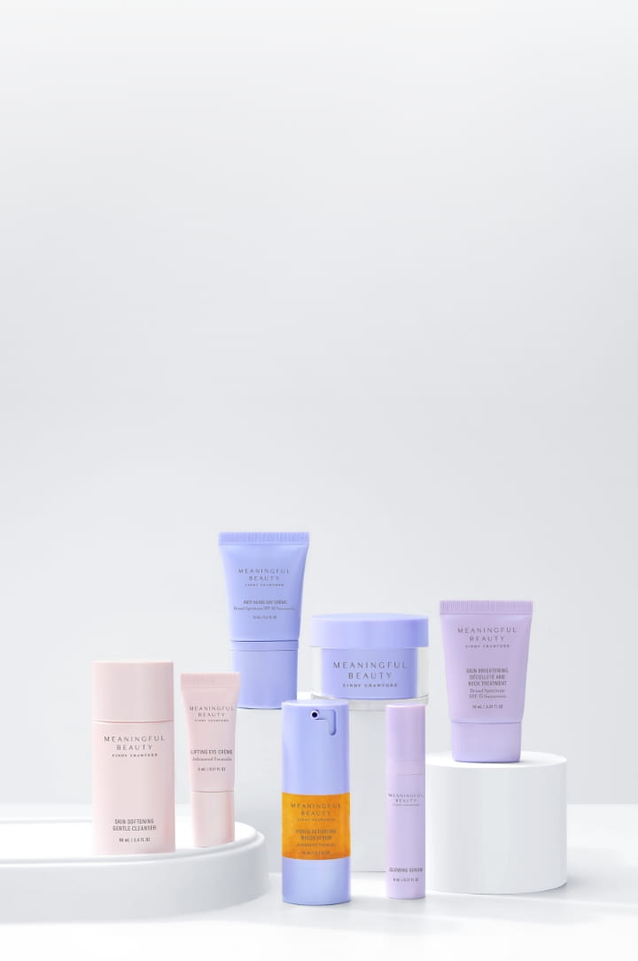 Image of Meaningful Beauty 7-Piece Deluxe Face & Neck Skincare System