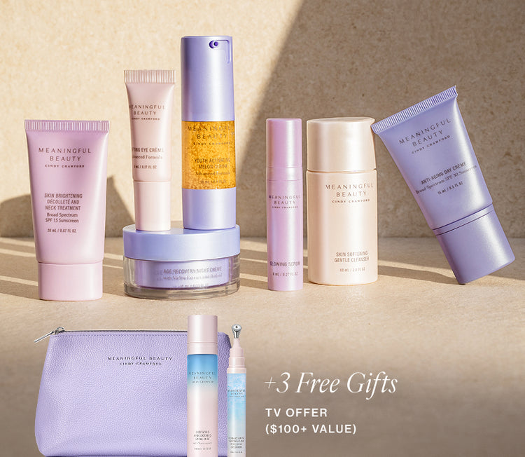 Image of Meaningful Beauty 7-Piece Deluxe Face & Neck Skincare System