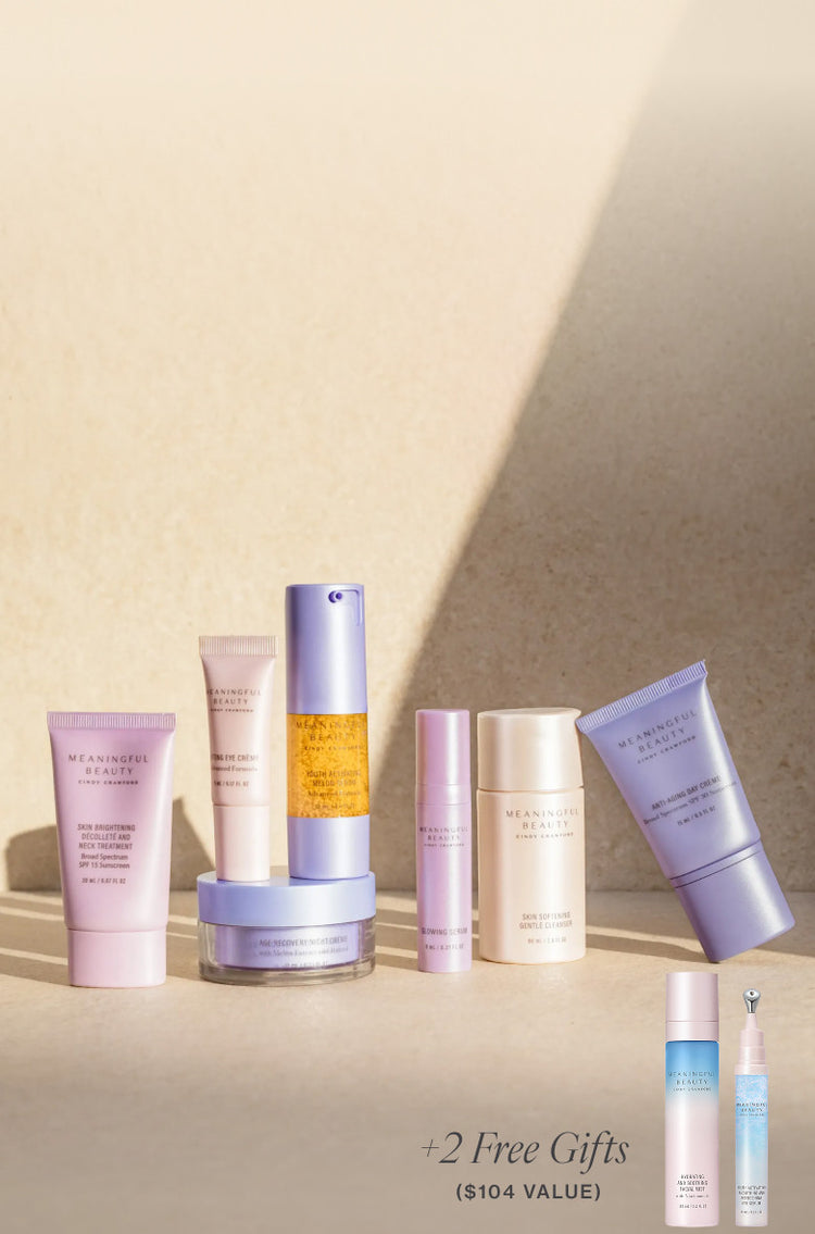 Image of Meaningful Beauty 7-Piece Deluxe Face & Neck Skincare System