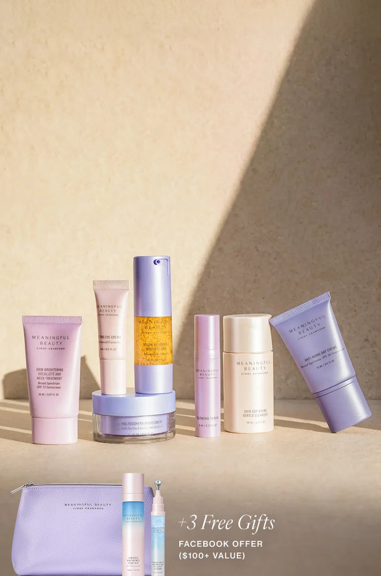 Image of Meaningful Beauty 7-Piece Deluxe Face & Neck Skincare System