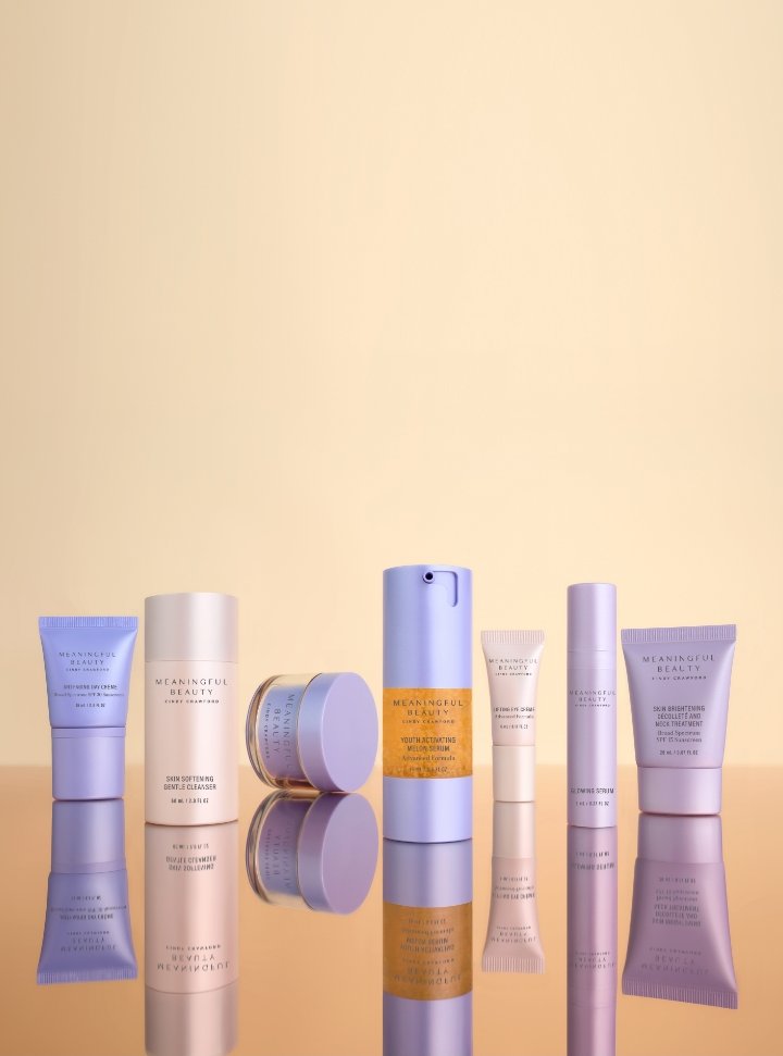 Image of Meaningful Beauty 7-Piece Deluxe Face & Neck Skincare System