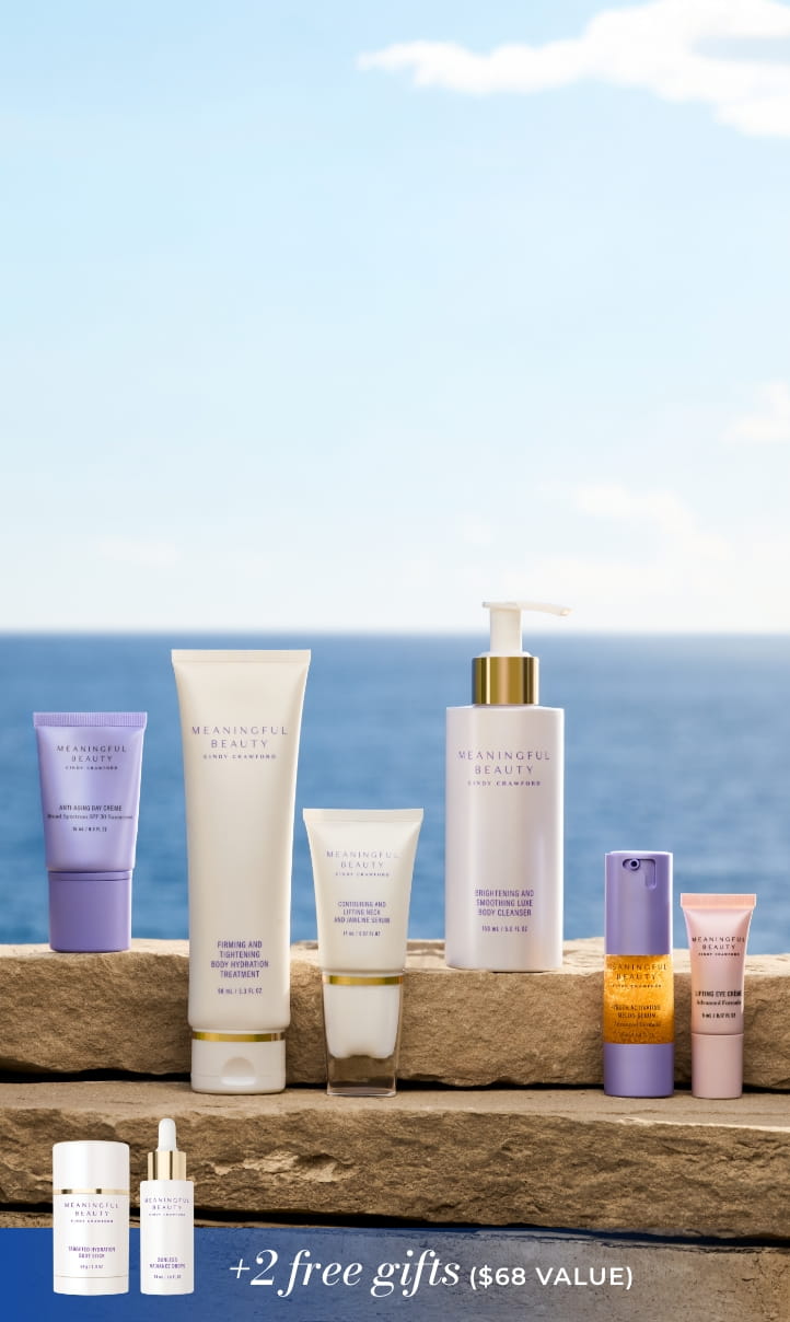 Image of Meaningful Beauty 6-Piece Deluxe Face & Bodycare System