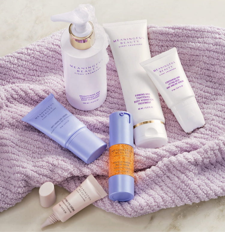 Image of Meaningful Beauty 6-Piece Deluxe Face & Bodycare System