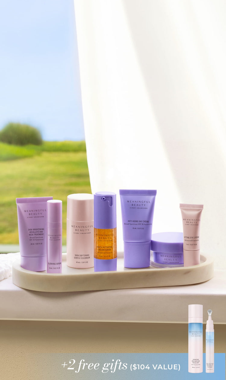 Image of Meaningful Beauty 7-Piece Deluxe Face & Neck Skincare System